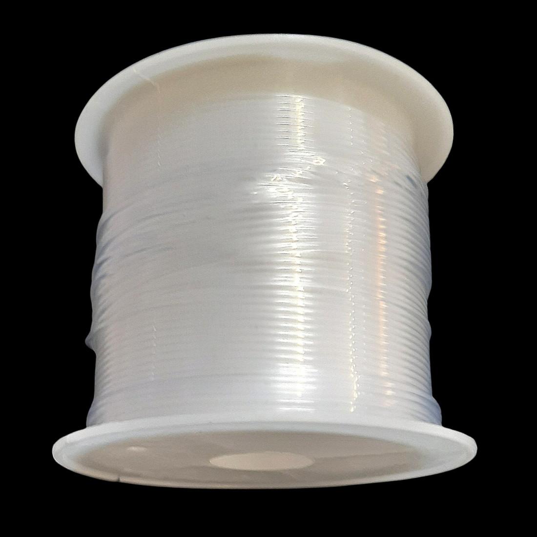Rouleau bobine de 8 m de fil de pêche rigide en nylon cristal transparent  0,8mm
