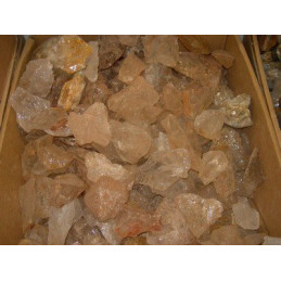 Lot de 400gr de cristal de roche brut du Brésil pierres brutes