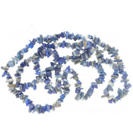 Fil de chips perles en Lapis Lazuli lazulis naturel - fil de 90c