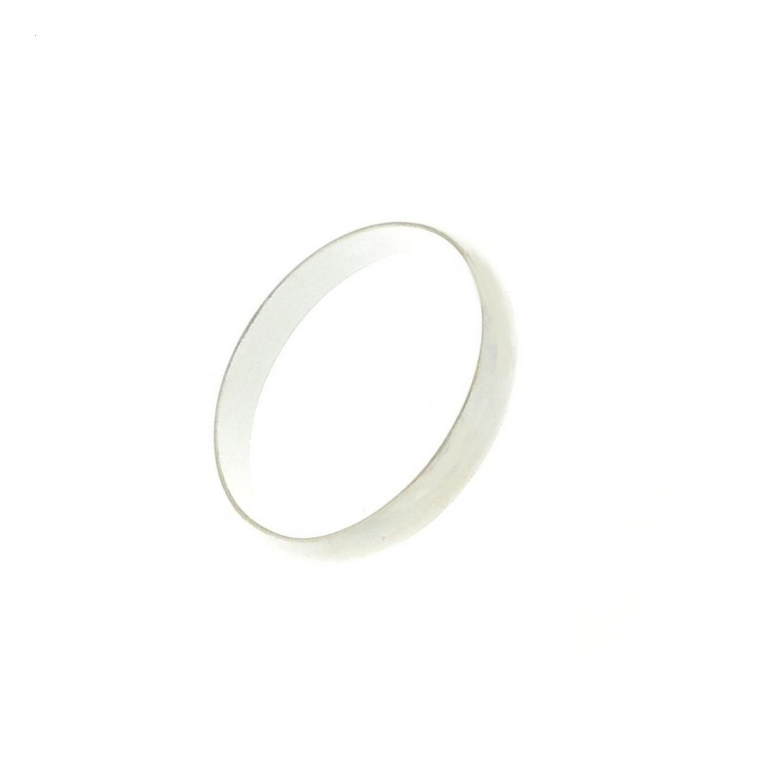 Bague alliance anneau simple en argent 2 mm de large