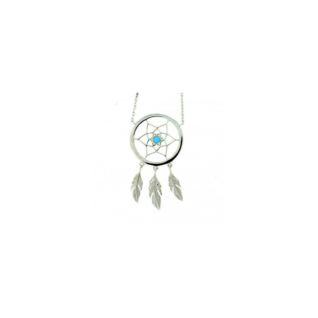 Inception Pro Infinite Collier Dreamcatcher Indiens Amérindiens Attrapeur de rêves avec 3 Perles 