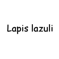 Lapis lazulis