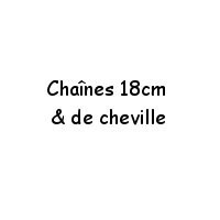Chaine Gourmette et Chaine de Cheville - Gourmette Maille Forçat