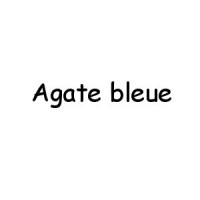 Agate bleue