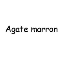 Agate marron