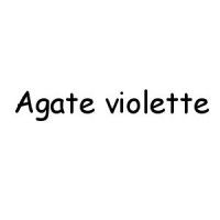 Perles Agate Violette - Achat de Perles en Agate Violette 