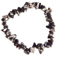 Bracelet Obsidienne Noire - Pierre Naturelle Lithothérapie